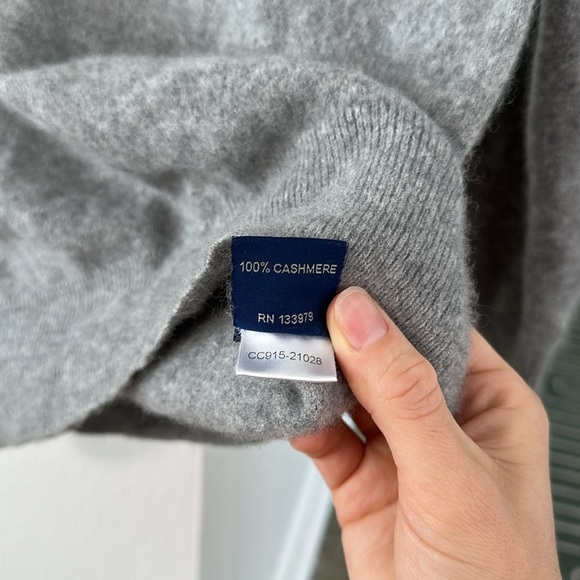 Club Collection 100% Italian Cashmere Sweater - Picture 6 of 7